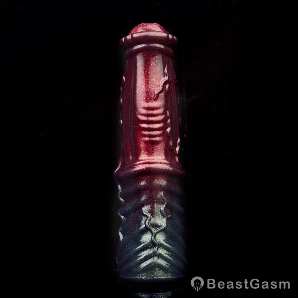 Black Samurai Ninja Penis Sleeve – Fantasy Silicone Extender for Men 🖤⚔️ - BeastGasm