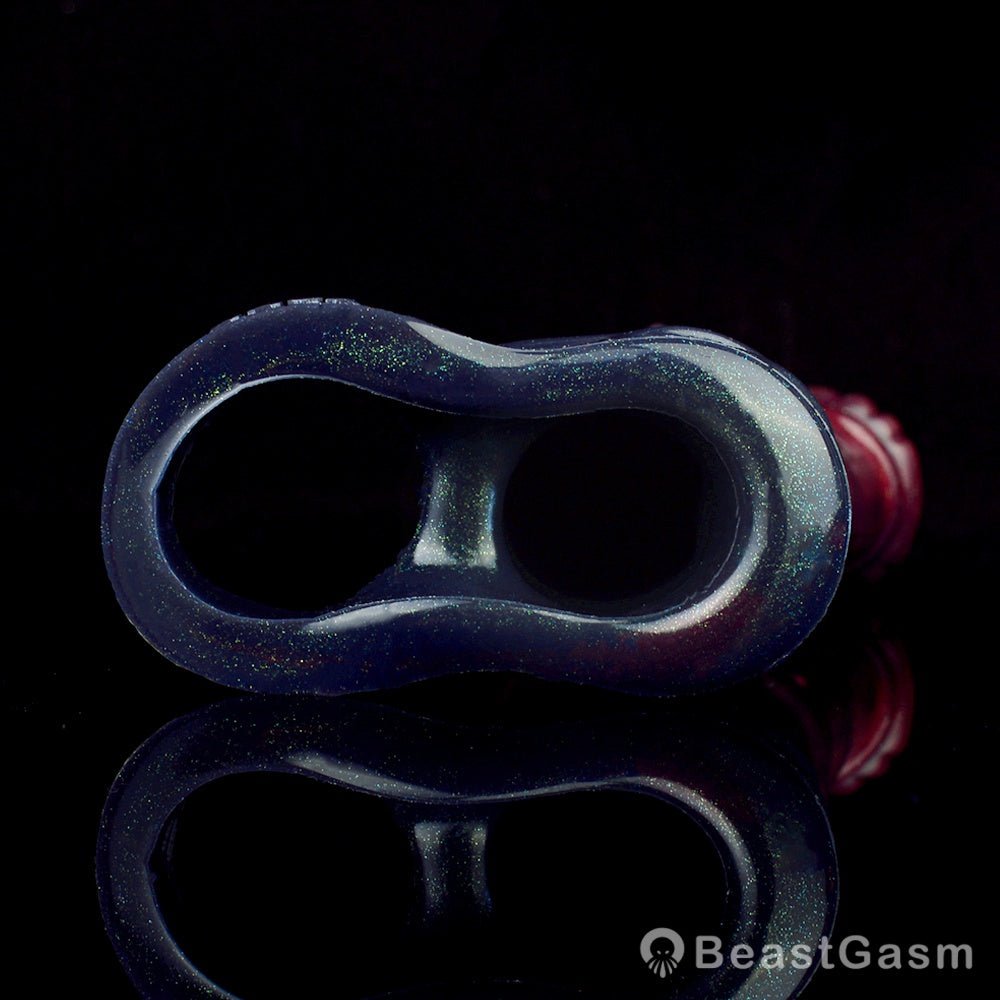 Black Samurai Ninja Penis Sleeve – Fantasy Silicone Extender for Men 🖤⚔️ - BeastGasm