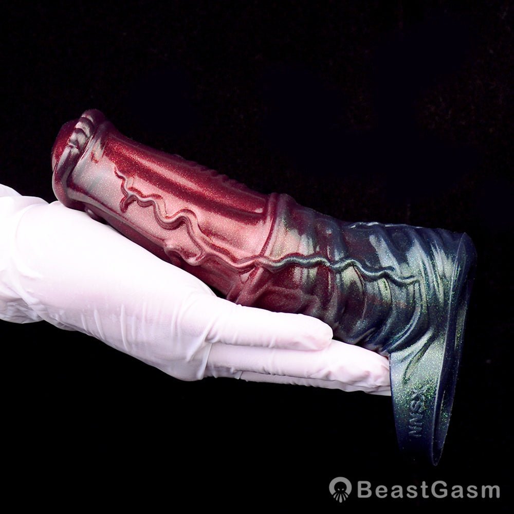 Black Samurai Ninja Penis Sleeve – Fantasy Silicone Extender for Men 🖤⚔️ - BeastGasm