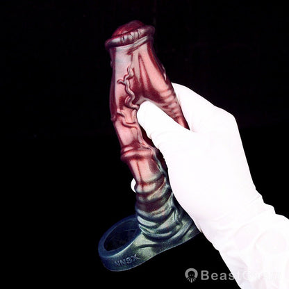 Black Samurai Ninja Penis Sleeve – Fantasy Silicone Extender for Men 🖤⚔️ - BeastGasm