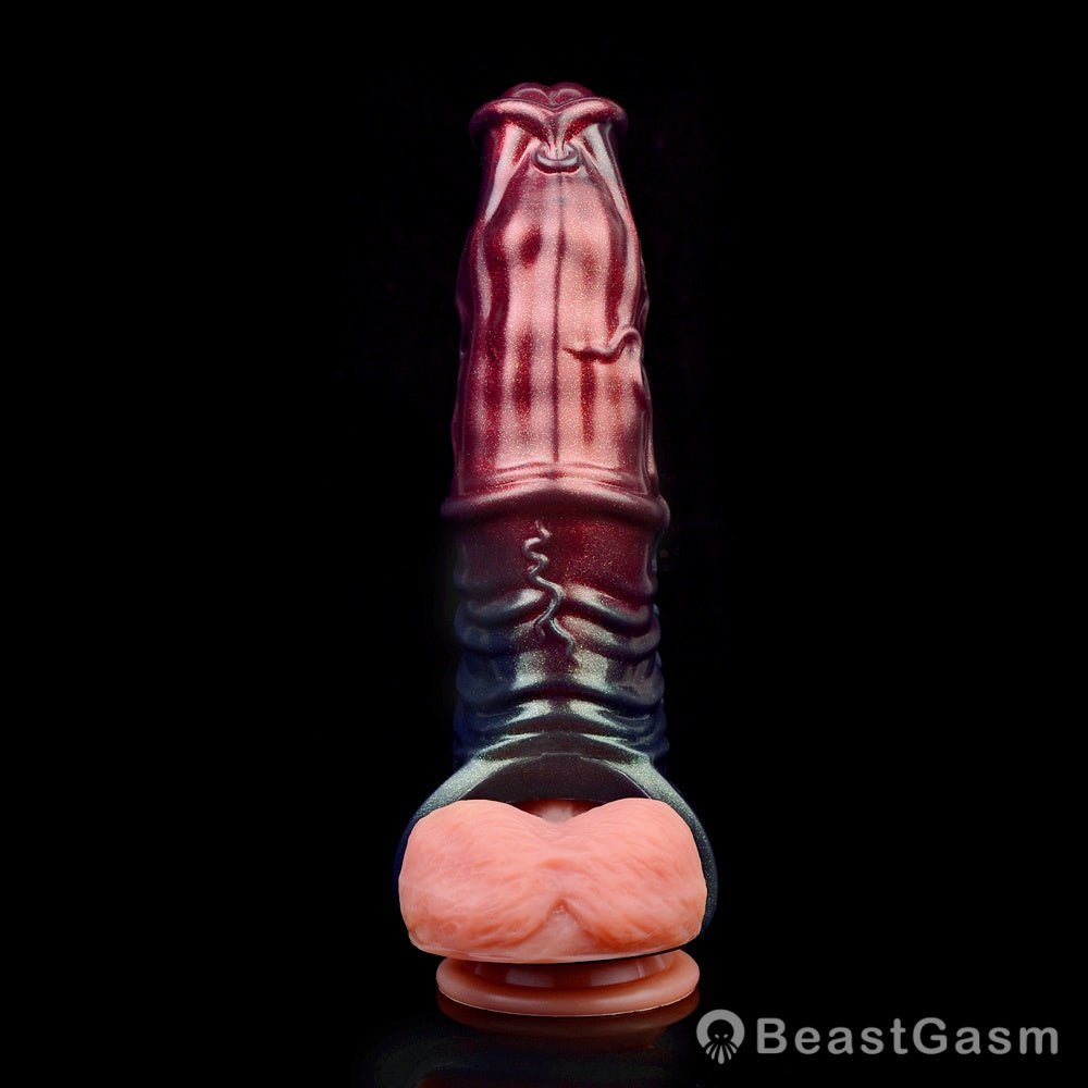 Black Samurai Ninja Penis Sleeve – Fantasy Silicone Extender for Men 🖤⚔️ - BeastGasm