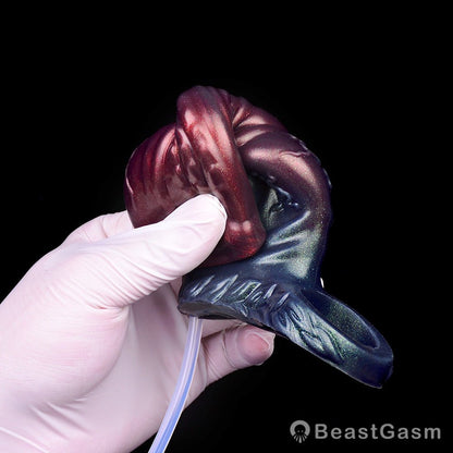 🖤 Black Samurai: Squirting Fantasy Cocksleeve - BeastGasm