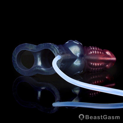 🖤 Black Samurai: Squirting Fantasy Cocksleeve - BeastGasm