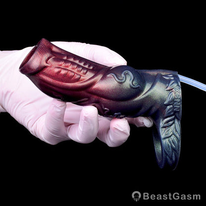 🖤 Black Samurai: Squirting Fantasy Cocksleeve - BeastGasm