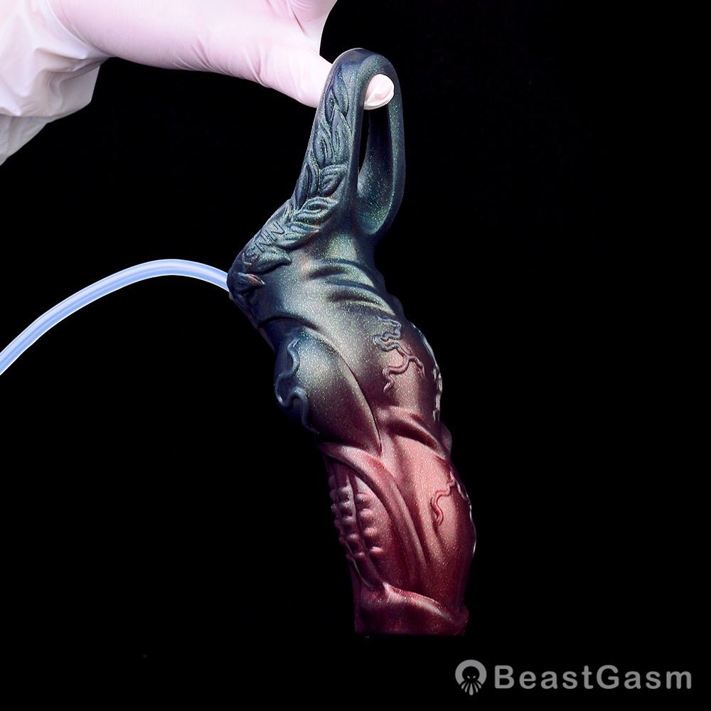 🖤 Black Samurai: Squirting Fantasy Cocksleeve - BeastGasm