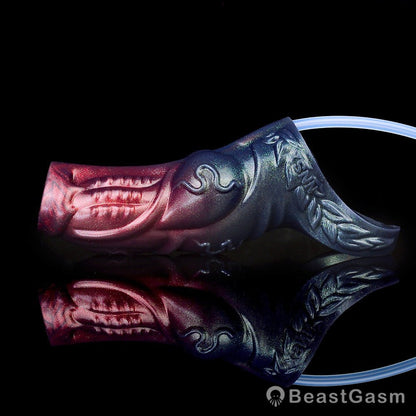 🖤 Black Samurai: Squirting Fantasy Cocksleeve - BeastGasm