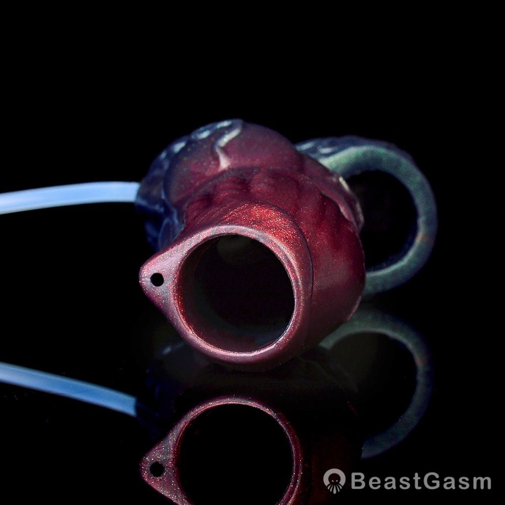🖤 Black Samurai: Squirting Fantasy Cocksleeve - BeastGasm