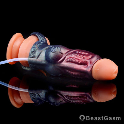 🖤 Black Samurai: Squirting Fantasy Cocksleeve - BeastGasm
