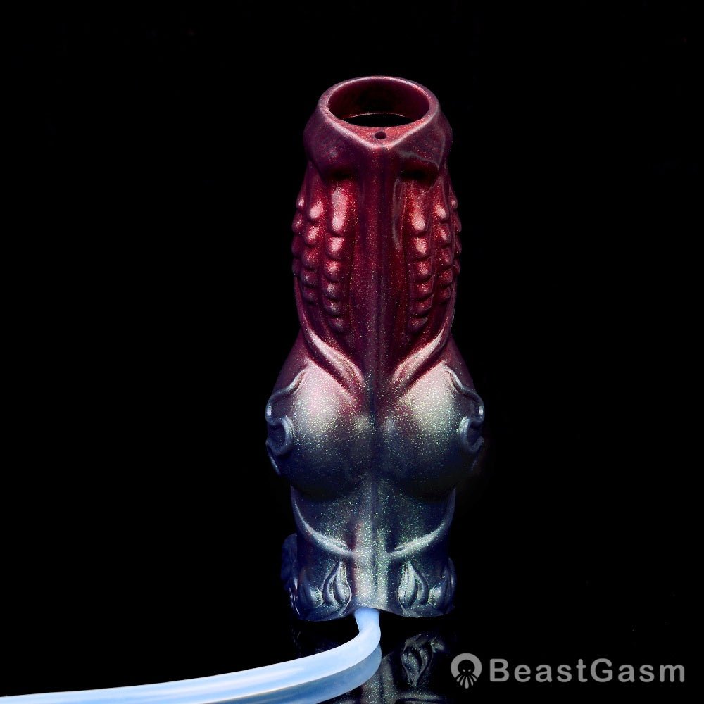 🖤 Black Samurai: Squirting Fantasy Cocksleeve - BeastGasm