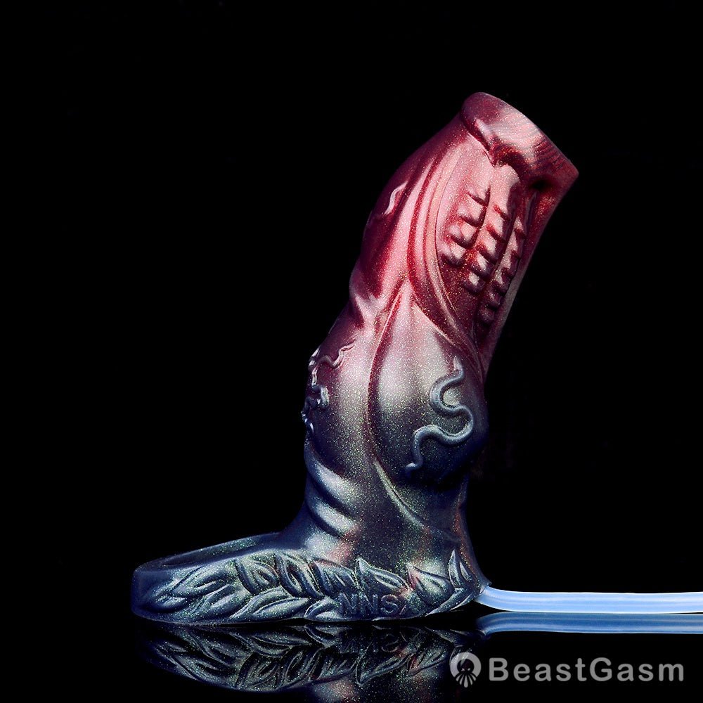 🖤 Black Samurai: Squirting Fantasy Cocksleeve - BeastGasm