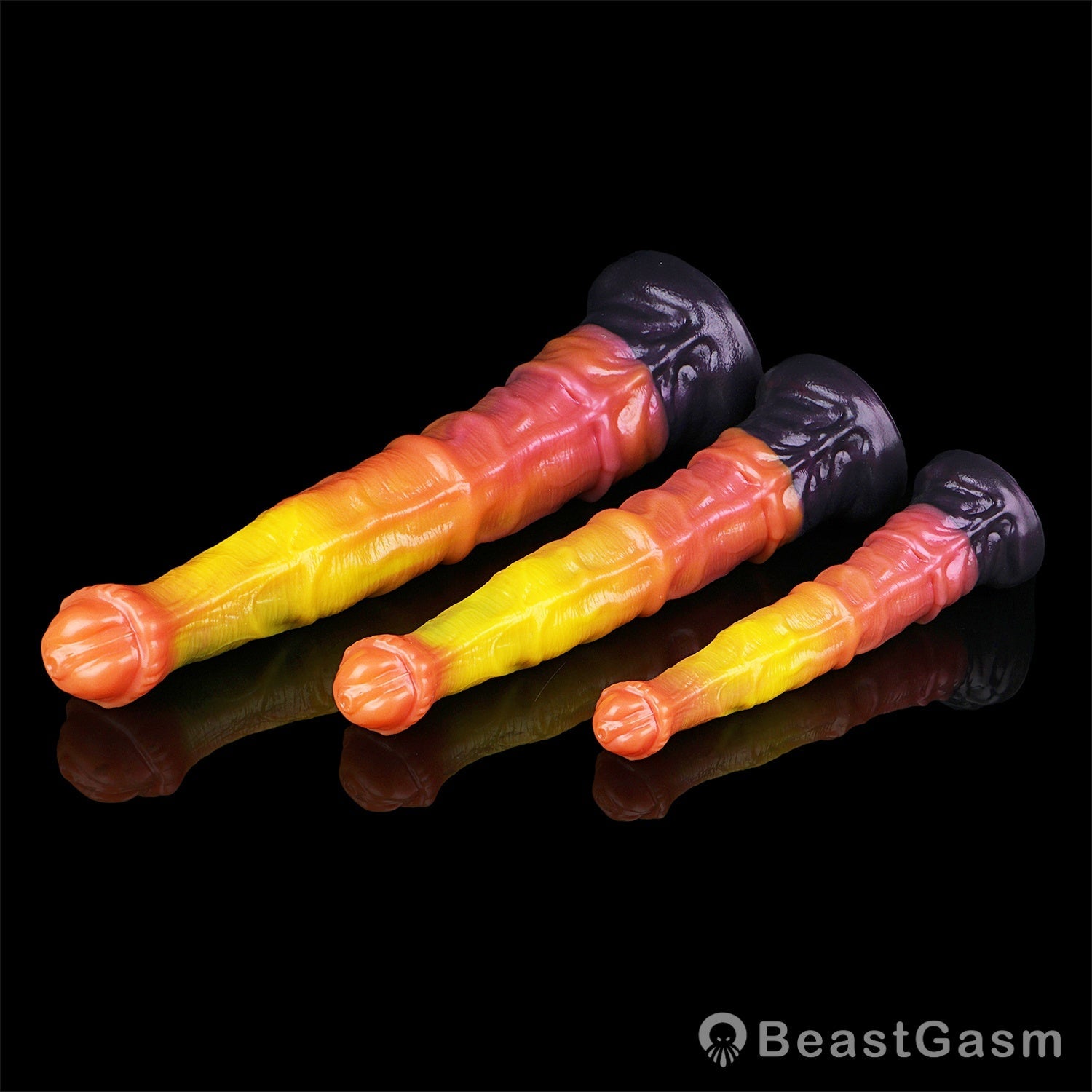 🐎 Blaze Horse Fantasy Dildo – Thick Knot, Hardcore Stretch - BeastGasm