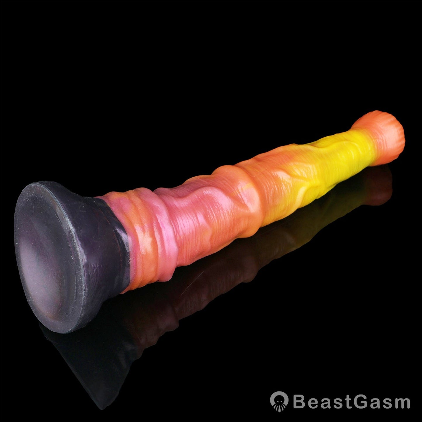 🐎 Blaze Horse Fantasy Dildo – Thick Knot, Hardcore Stretch - BeastGasm