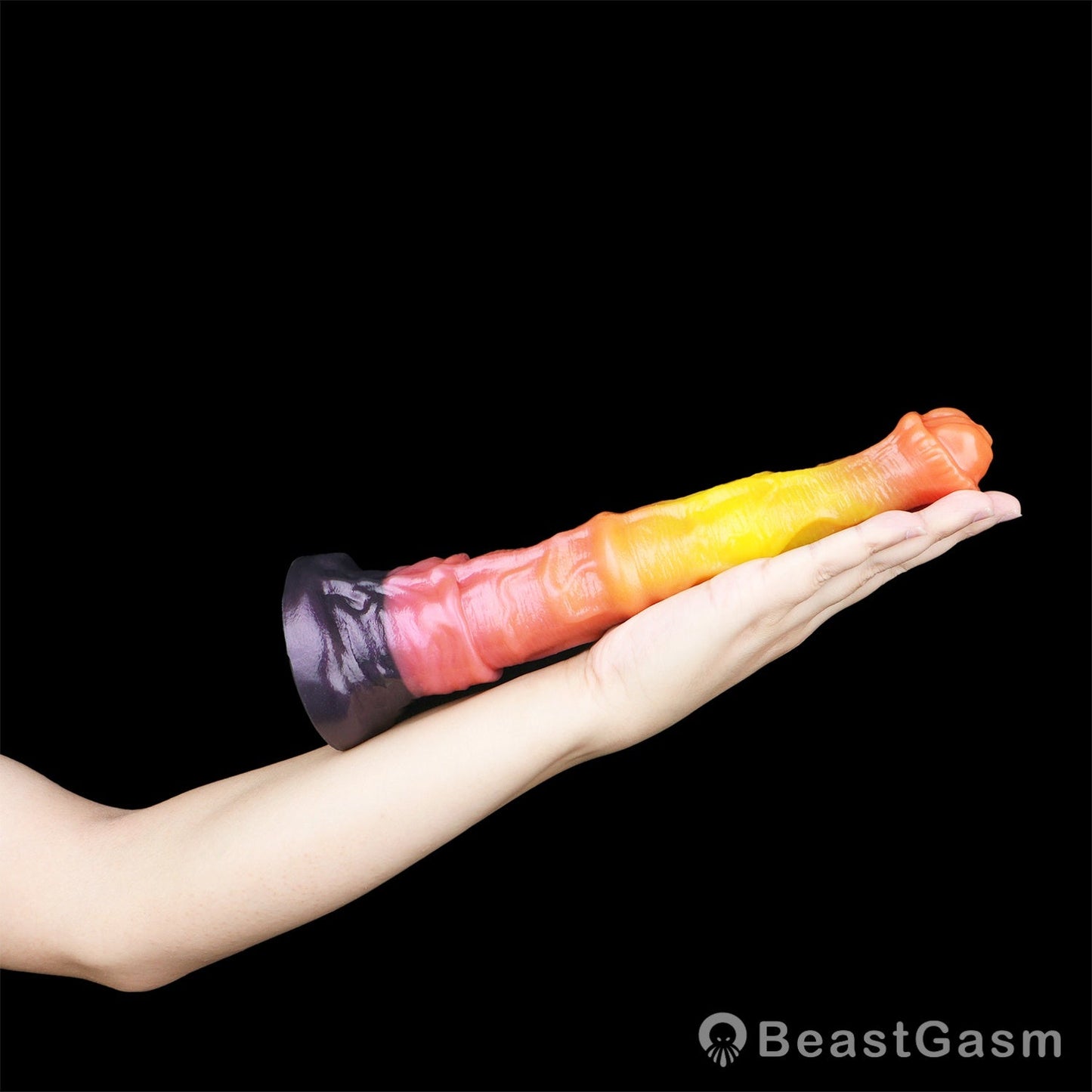 🐎 Blaze Horse Fantasy Dildo – Thick Knot, Hardcore Stretch - BeastGasm