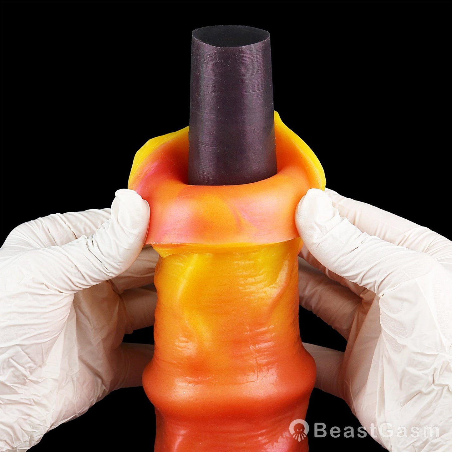 🐎 Blaze Horse Fantasy Dildo – Thick Knot, Hardcore Stretch - BeastGasm