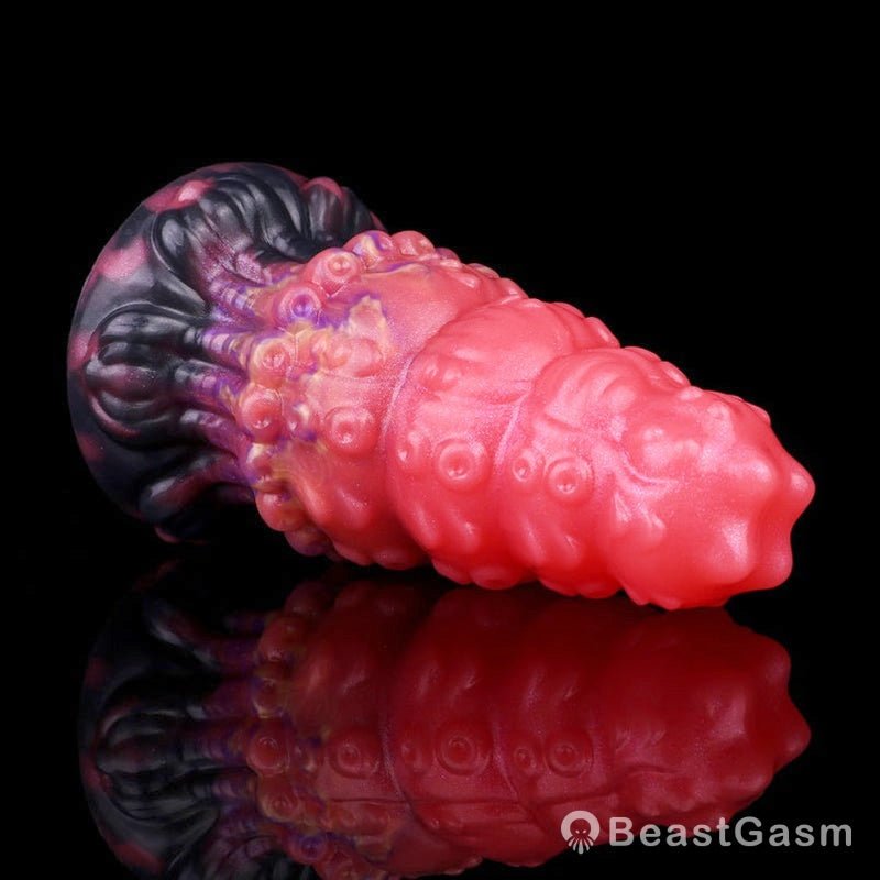 Blood - Iridescent Tentacle Anal Plug – Octopus Fantasy Dildo BeastGasm - BeastGasm