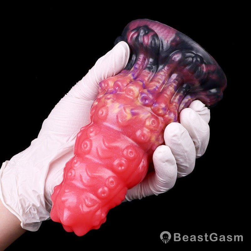 Blood - Iridescent Tentacle Anal Plug – Octopus Fantasy Dildo BeastGasm - BeastGasm