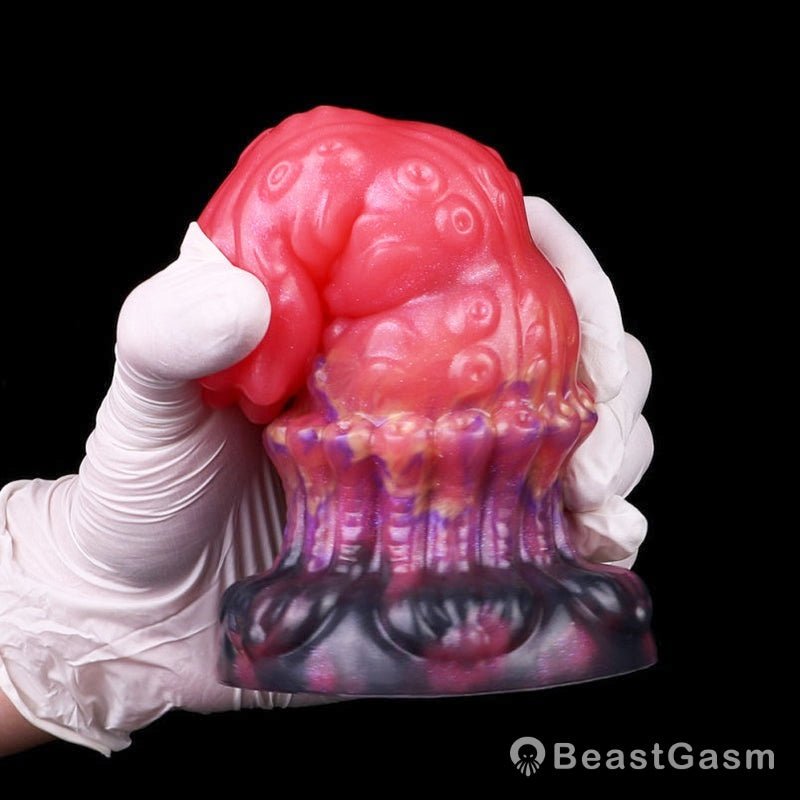 Blood - Iridescent Tentacle Anal Plug – Octopus Fantasy Dildo BeastGasm - BeastGasm