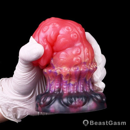 Blood - Iridescent Tentacle Anal Plug – Octopus Fantasy Dildo BeastGasm - BeastGasm