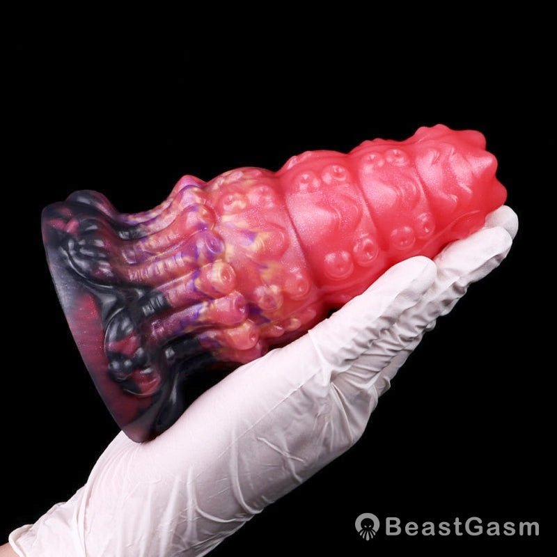 Blood - Iridescent Tentacle Anal Plug – Octopus Fantasy Dildo BeastGasm - BeastGasm