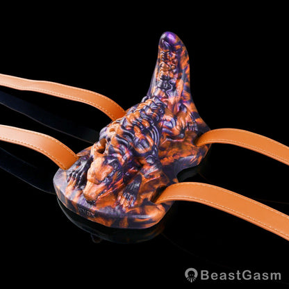 🐺 Blood Moon Demon Wolf: Wearable Beast Grinder - BeastGasm
