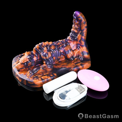 🐺 Blood Moon Demon Wolf: Wearable Beast Grinder - BeastGasm