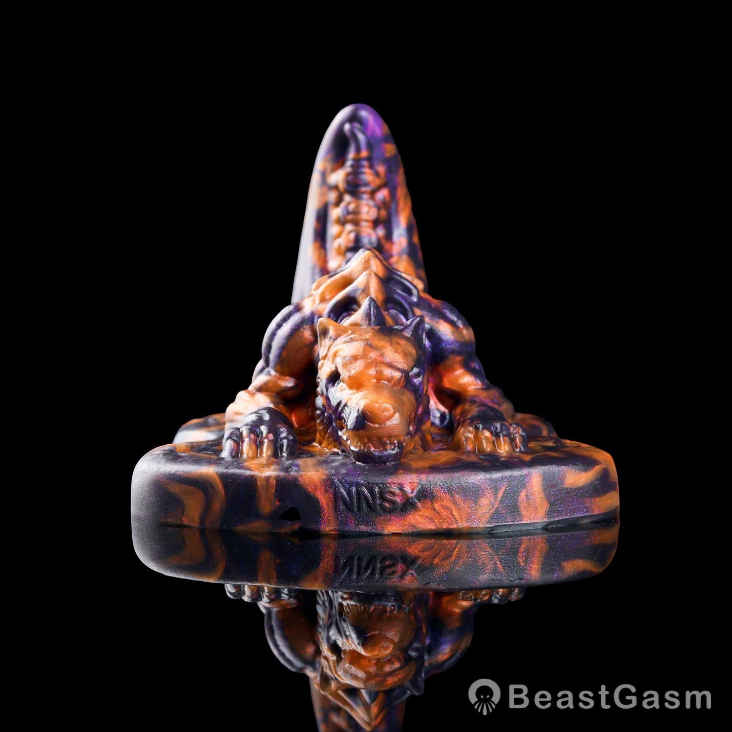 🐺 Blood Moon Demon Wolf: Wearable Beast Grinder - BeastGasm