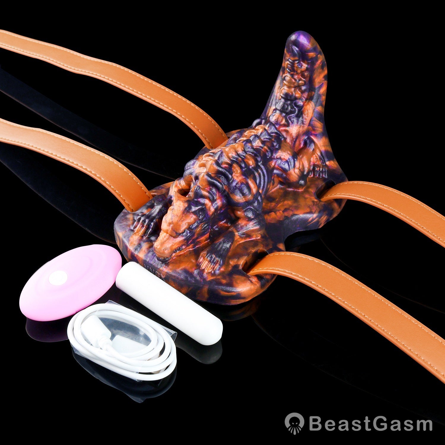 🐺 Blood Moon Demon Wolf: Wearable Beast Grinder - BeastGasm
