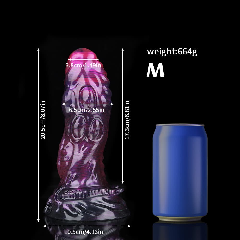 Bold Black & Purple Fantasy Dildo – BeastGasm’s Best - BeastGasm