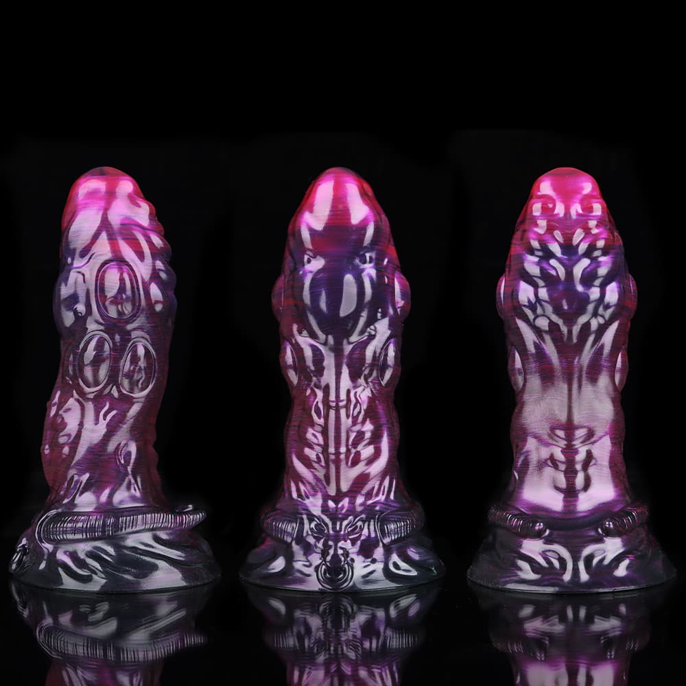 Bold Black & Purple Fantasy Dildo – BeastGasm’s Best - BeastGasm