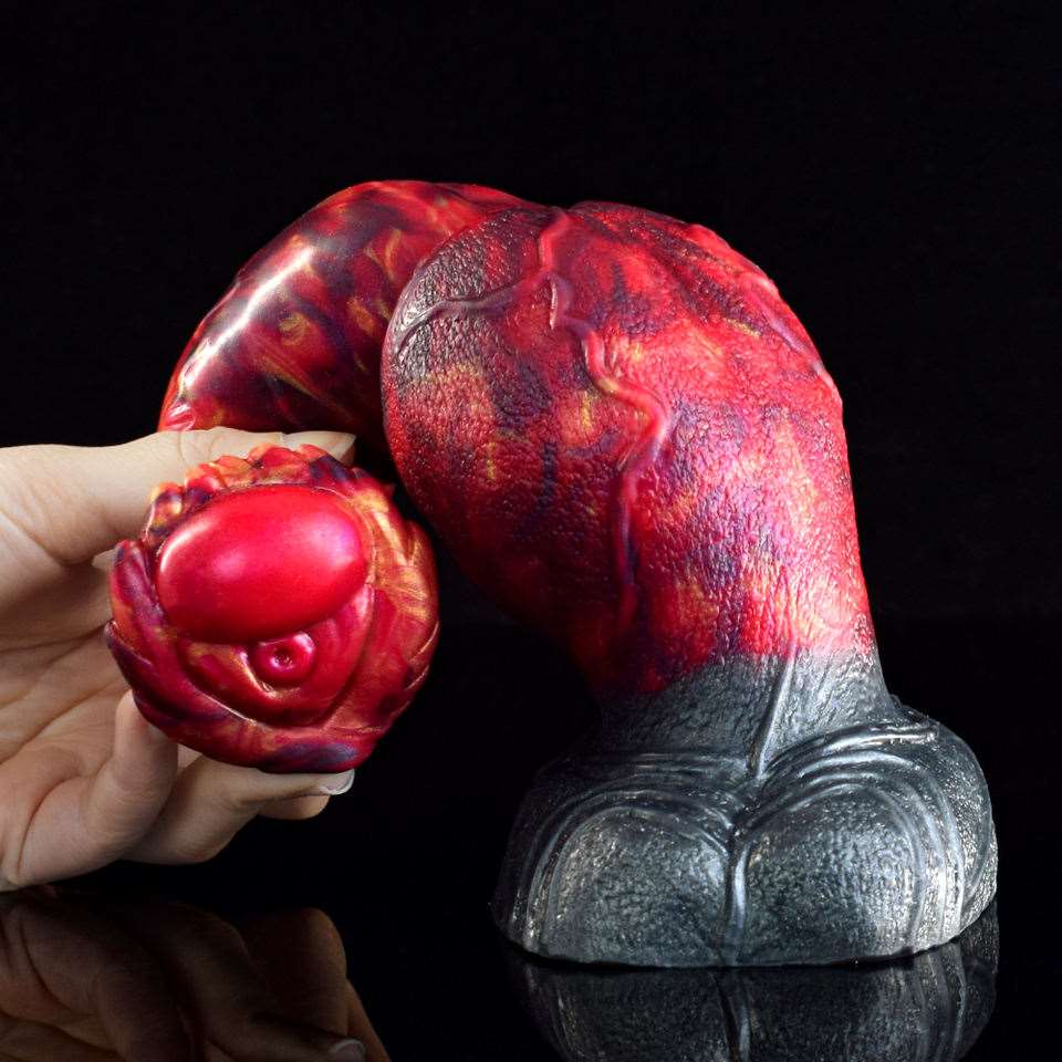 🐴 Caesar Horse Dildo – Thick Knot Fantasy with Suction Cup Base - BeastGasm