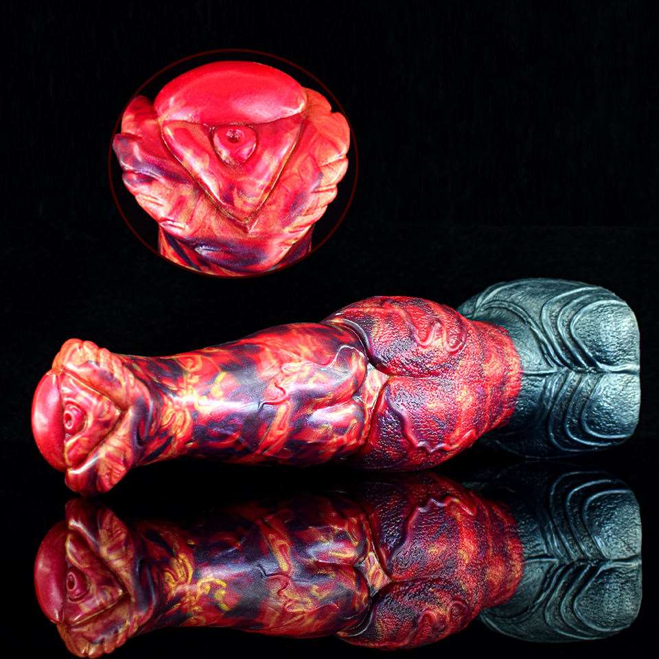 🐴 Caesar Horse Dildo – Thick Knot Fantasy with Suction Cup Base - BeastGasm