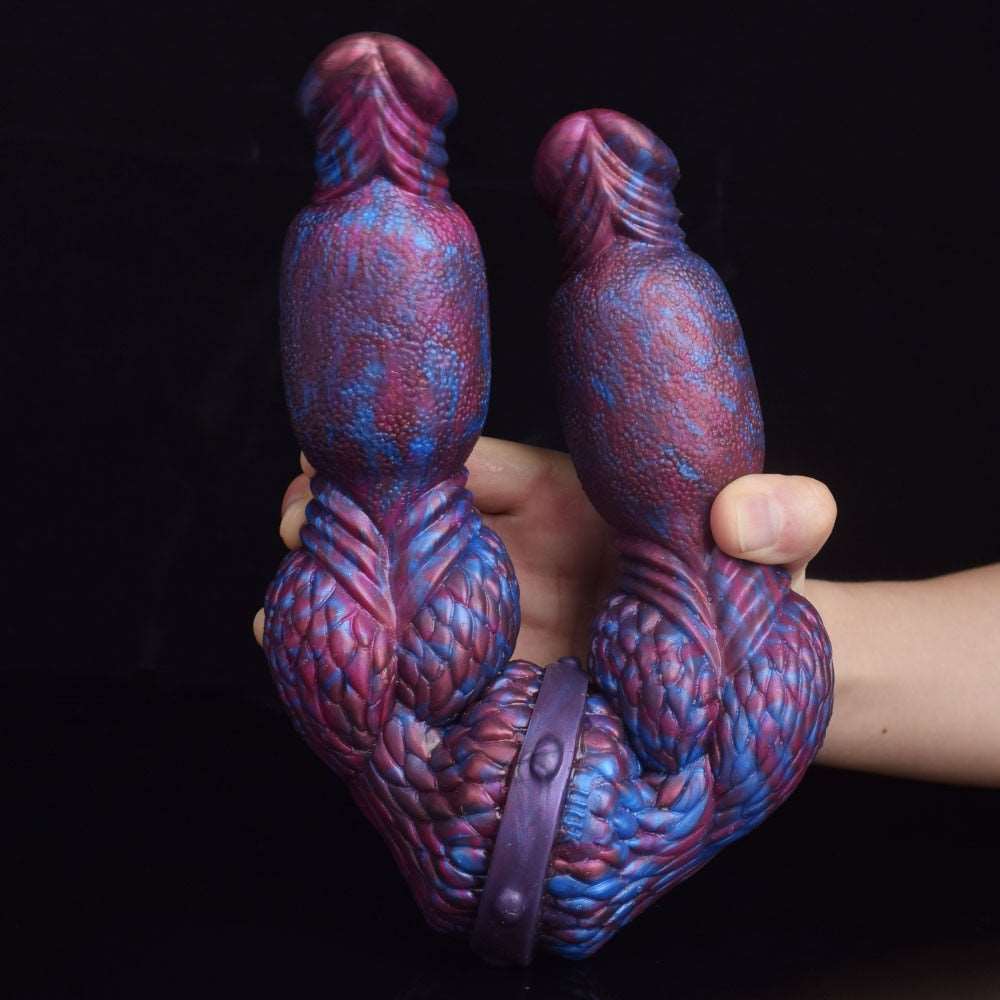 👹 CALANTHA Double - Ended Monster Dildo – 15.7” of Pure Fantasy - BeastGasm