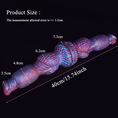 👹 CALANTHA Double - Ended Monster Dildo – 15.7” of Pure Fantasy - BeastGasm