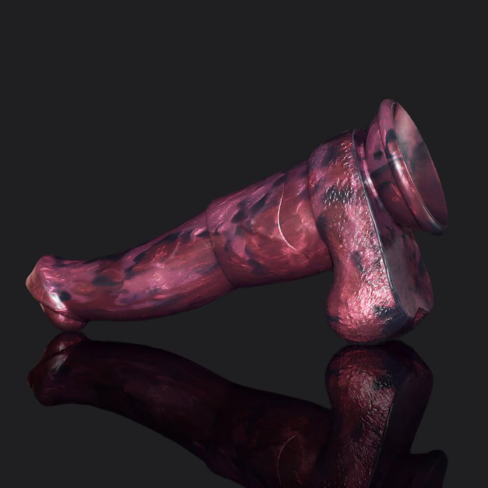 Canine Dildo Ben - Realistic Knot Fantasy Dildo for Deep Pleasure - BeastGasm