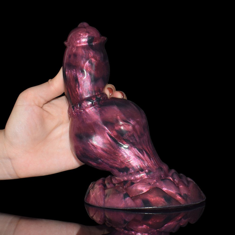 Canine Dildo with Thicc Knot for Pup Play Fun - BeastGasm