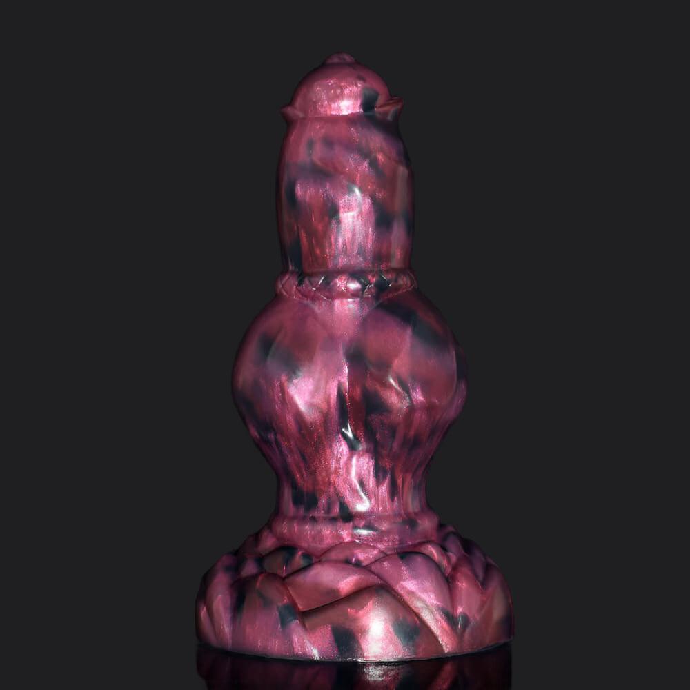 Canine Dildo with Thicc Knot for Pup Play Fun - BeastGasm