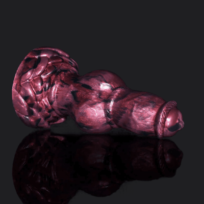 Canine Dildo with Thicc Knot for Pup Play Fun - BeastGasm