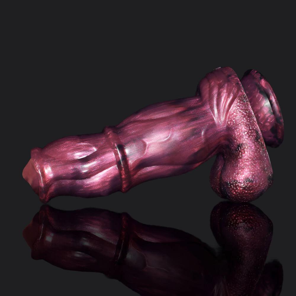 Canine Fantasy Dildo – Flared Tip & Textured Shaft - BeastGasm