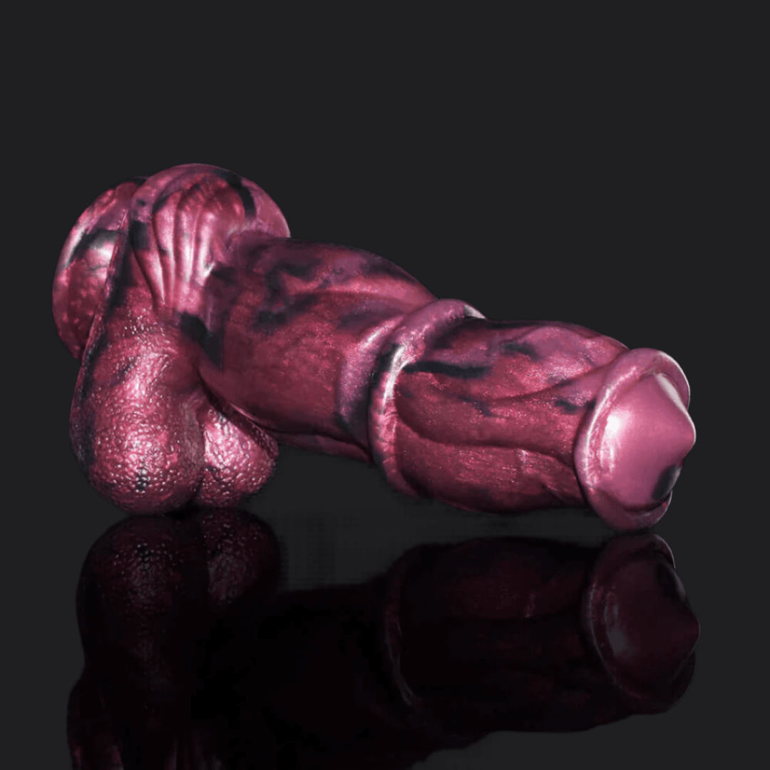 Canine Fantasy Dildo – Flared Tip & Textured Shaft - BeastGasm