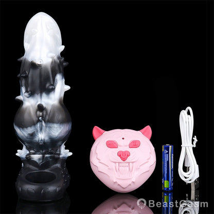 🐶 Canine Fantasy Vibrating Wearable Penis Sleeve - BeastGasm