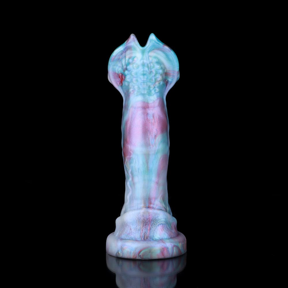 Cannibal Flower Gradient Blue Purple Dildo - BeastGasm