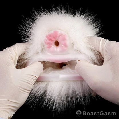 💫 Celestial Fluff Dual - Hole Plush Stroker – Soft Furry Fantasy Fun - BeastGasm