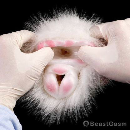 💫 Celestial Fluff Dual - Hole Plush Stroker – Soft Furry Fantasy Fun - BeastGasm