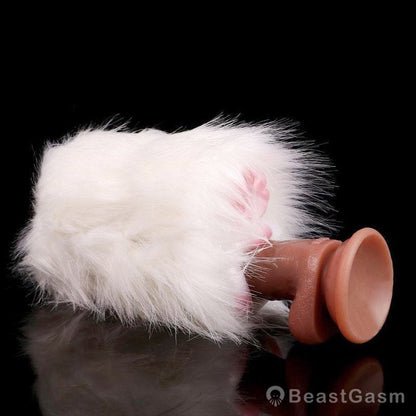 💫 Celestial Fluff Dual - Hole Plush Stroker – Soft Furry Fantasy Fun - BeastGasm