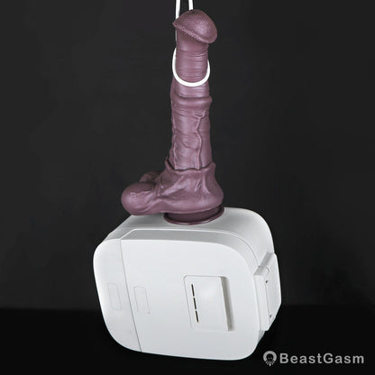 Centaur Horse Dildo – Safe Platinum Silicone, Realistic Texture - BeastGasm