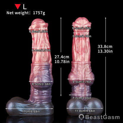 Centaur Knot Dildo – Bulger Fantasy Silicone Stallion Toy 🐎🔥 - BeastGasm