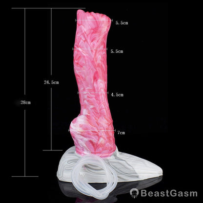 🐺 Cerberus 11 - Inch Werewolf Dildo – Premium Squirting Giant Fantasy Toy - BeastGasm