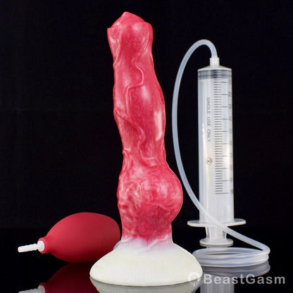 Cerberus Ejaculating Dildo – Triple - Headed Fun - BeastGasm