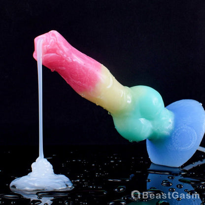 Cerberus Ejaculating Dildo – Triple - Headed Fun - BeastGasm