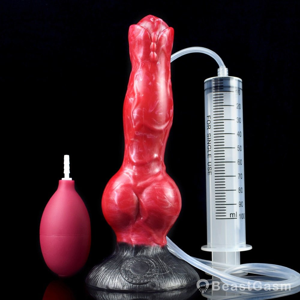 Cerberus Ejaculating Dildo – Triple - Headed Fun - BeastGasm